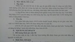 Học sinh khối 3 giữ gìn tuổi thơ qua các trò chơi dân gian trong giờ hoạt động ngoài giờ lên lớp