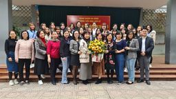 Đón đoàn sinh viên trường đại học Thủ Đô về thực tập tại trường