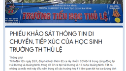 Khai báo thông tin y tế