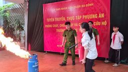 Tập huấn kĩ năng phòng cháy chữa cháy