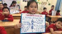 Một tiết tập làm văn thú vị của khối 2