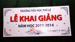 Lễ khai giảng năm học mới 2013 - 2014