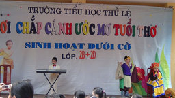 Sinh hoạt dưới cờ Lớp 2B+2D