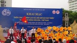Trường Tiểu học Thủ Lệ chào mừng kỷ niệm 60 năm Ngày thành lập quận Ba Đình