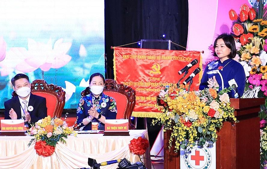 Xây dựng Hội Chữ thập đỏ TP Hà Nội trở thành cầu nối, điều phối công tác nhân đạo