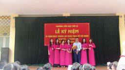 87 năm ngày thành lập Đoàn TNCS Hồ Chí Minh ( SHDC lớp 3B + 3D năm học 2017-2018)