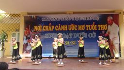 SInh hoạt dưới cờ lớp 3A + 3C năm học 2017-2018