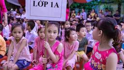 Lễ chào đón học sinh lớp 1 năm học 2017-2018