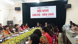 Chương trình Hội nghị  Cán bộ - Viên chức năm học 2014 - 2015