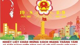 Kỷ niệm 76 năm Cách mạng tháng Tám (19/8/1945 – 19/8/2021) và Quốc khánh nước Cộng hoà xã hội chủ nghĩa Việt Nam (2/9/1945 – 2/9/2021)