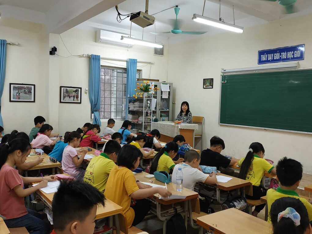 Khảo sát học sinh khối 4