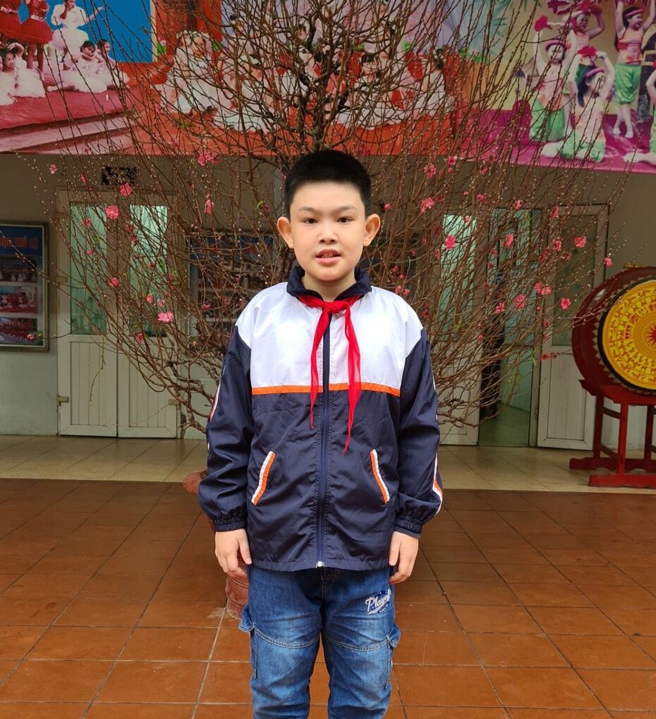 Bạn Thân Trọng Nghĩa - lớp 4D đạt giải Khuyến khích vòng 1 thi toán ITMC