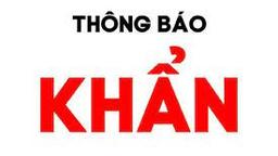 Thông báo KHẨN