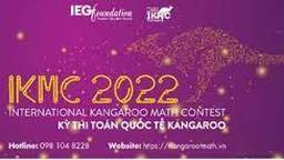 Toán Quốc tế Kangaroo IKMC - 2022 - Sân chơi toán học bổ ích bắt đầu được khởi động!