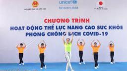Hãy cùng tập thể dục nâng cao sức khoẻ, phòng chống Covid-19 ( video 04)