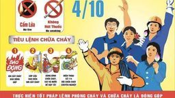 Hưởng ứng "Ngày toàn dân phòng cháy chữa cháy 04/10" Hướng dẫn thoát nạn và sử dụng bình cứu hỏa