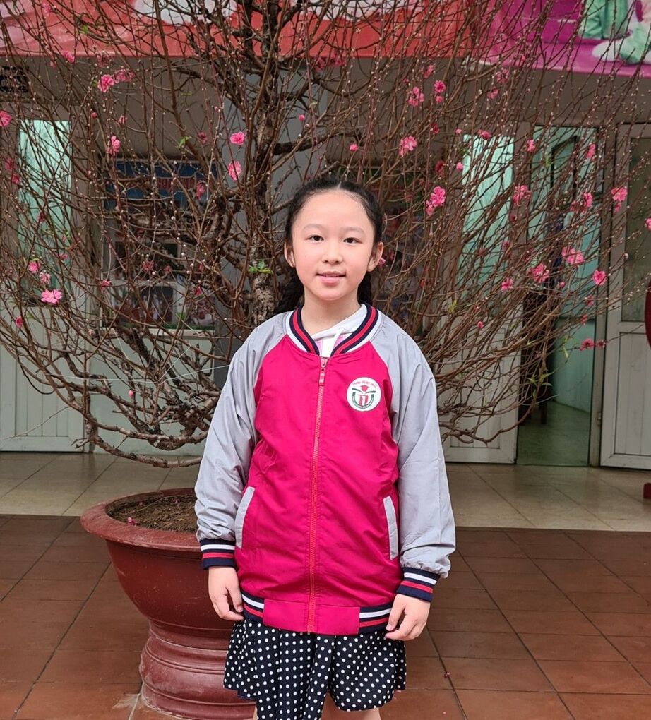 Bạn Tạ Hoàng Yến Nhi - lớp 3C đạt giải Khuyến khích thi vẽ tranh cấp Quận