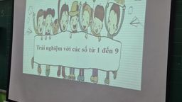 Tiết " Hoạt động ngoài giờ" của các bạn học sinh lớp 1