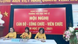 Hội nghị Cán bộ - Công chức - Viên chức trường Tiểu học Thủ Lệ năm học 2020-2021