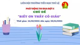 Kế hoạch phát động đợt thi đua thứ hai năm học 2021- 2022