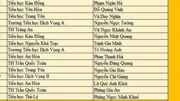 Học sinh Tiểu học Thủ Lệ đạt Huy chương vàng cuộc thi toán Quốc tế WMTC