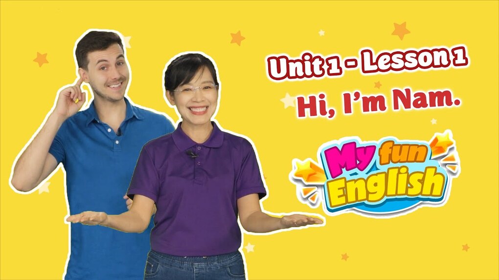 My Fun English 3 - Unit 1 - Lesson 1