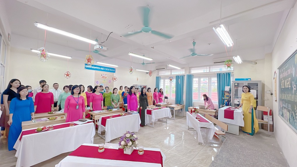 Hội nghị cán bộ, công chức, viên chức trường Tiểu học Thủ Lệ Năm học 2022 - 2023