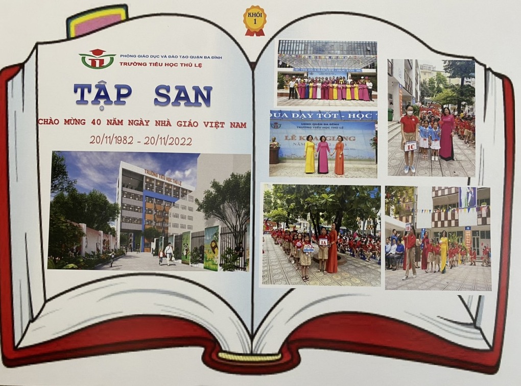 Chào mừng ngày Nhà giáo Việt Nam 20/11 - Tập san khối 1