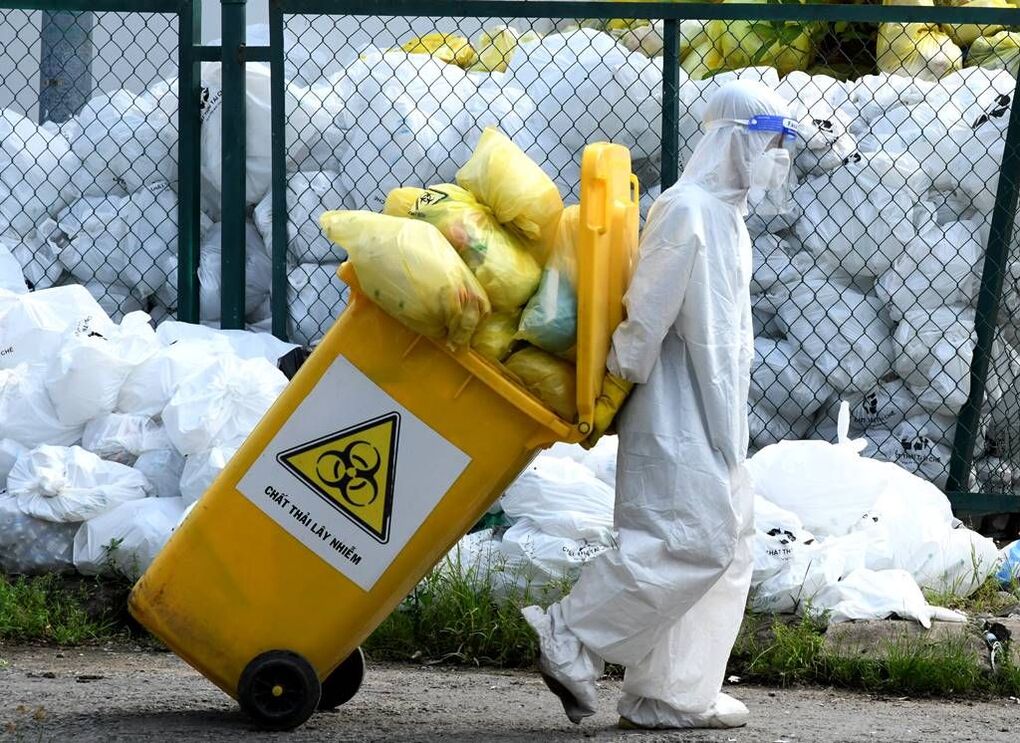 Yêu cầu quản lý chặt chất thải từ F0 điều trị tại nhà