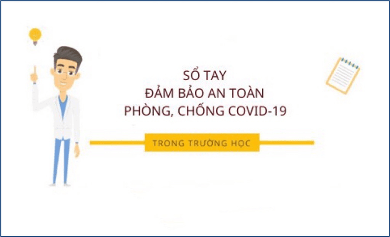 Quyết định số 406/QĐ-BGDĐT Phê duyệt Sổ tay đảm bảo an toàn phòng, chống dịch COVID-19 trong trường học (sửa đổi, bổ sung)