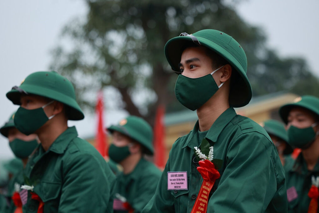 Gần 4400 thanh niên Thủ đô lên đường nhập ngũ