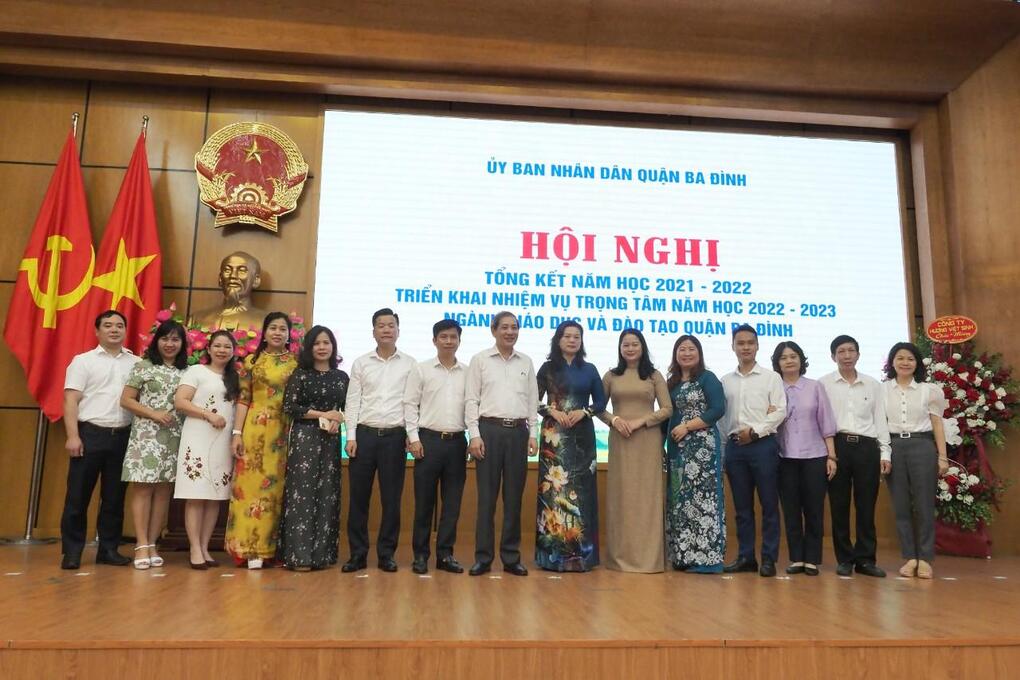 Ngành Giáo dục Ba Đình duy trì vị trí trong tốp đầu Thủ đô