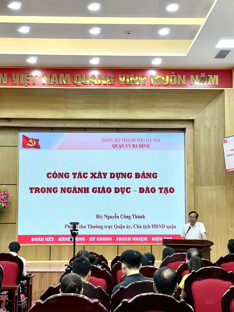 Trường Tiểu học Thủ Lệ tham dự "Lớp bồi dưỡng giáo dục lý luận chính trị hè năm 2022”