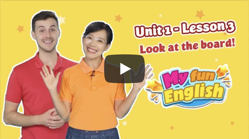 Welcome! My Fun English 3 - Unit 1 - Lesson 3