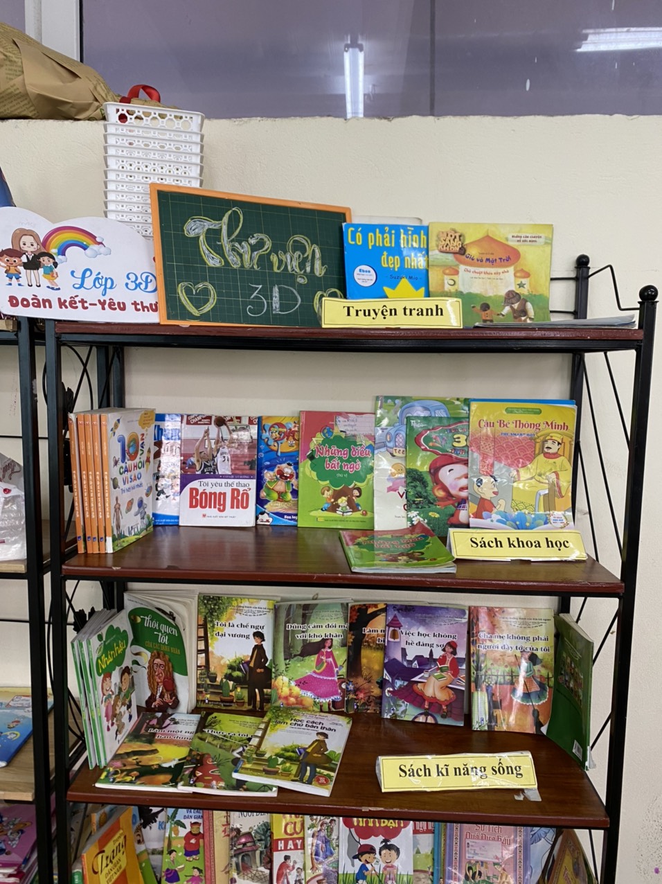Góc “ Thư viện thân thiện “ Khối 3 - Trường Tiểu học Thủ Lệ