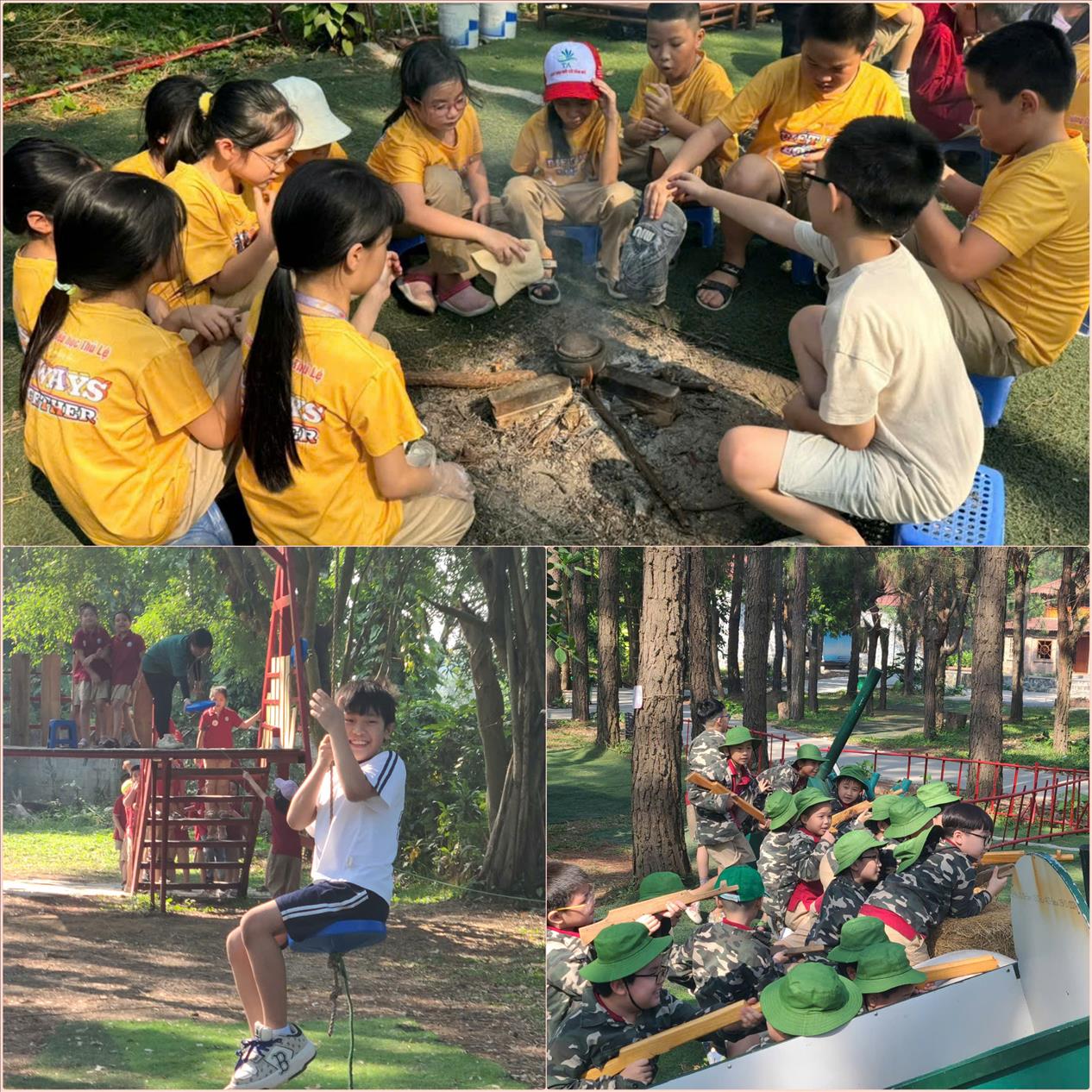 Chuyến tham quan trải nghiệm thực tế vô cùng bổ ích, lí thú của học sinh trường Tiểu học Thủ Lệ