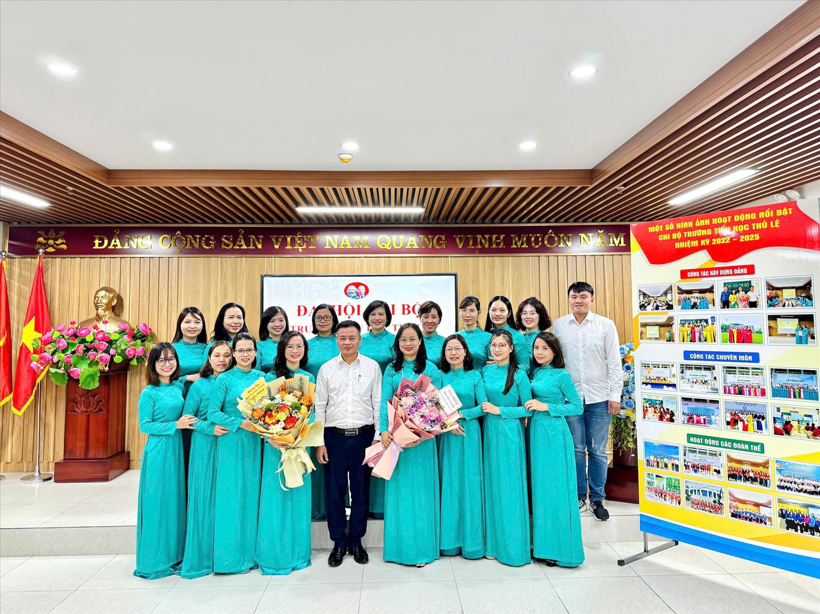 Chi bộ trường Tiểu học Thủ Lệ long trọng tổ chức Đại hội Chi bộ nhiệm kì 2025-2027