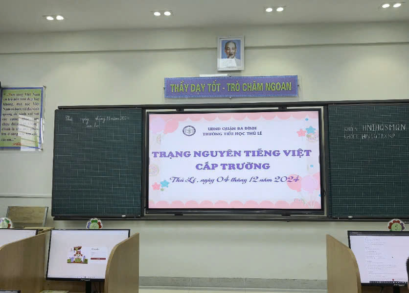 Những ứng cử viên lớp 1D – Trường Tiểu học Thủ Lệ tham gia sân  chơi Trạng nguyên Tiếng Việt  cấp trường năm học 2024 - 2025