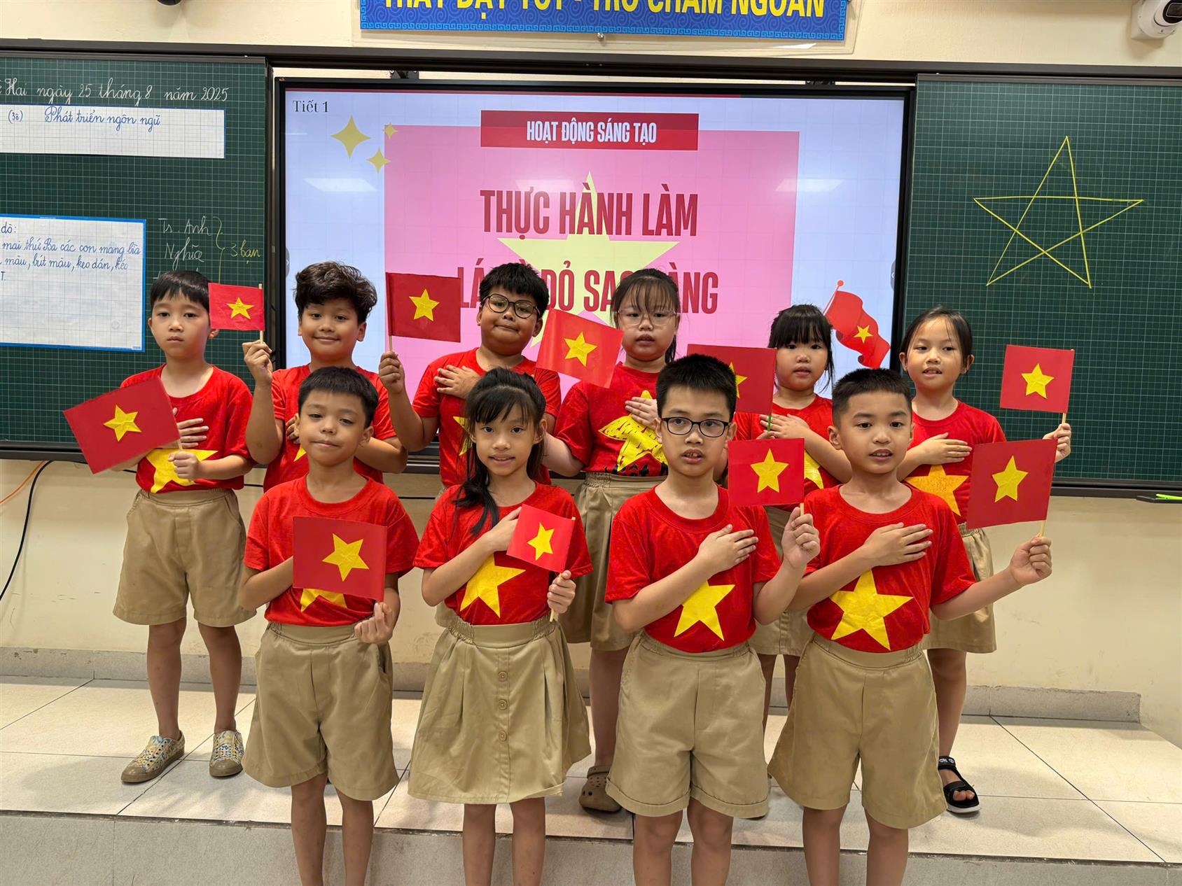 Học sinh lớp 3C say mê sáng tạo – Hứng khởi trong từng trải nghiệm