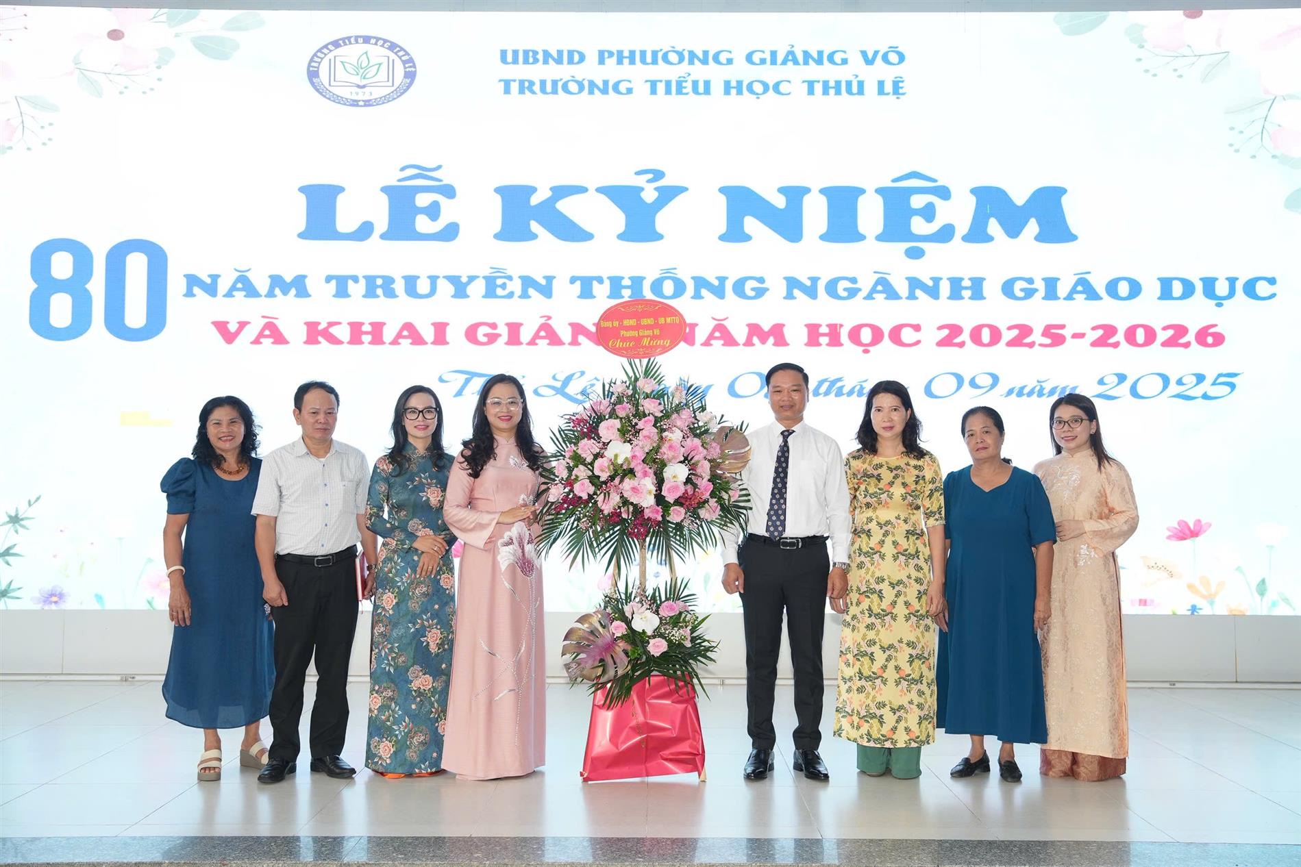 Lễ khai giảng Chào mừng năm học mới 2025 – 2026 của Trường Tiểu học Thủ Lệ.