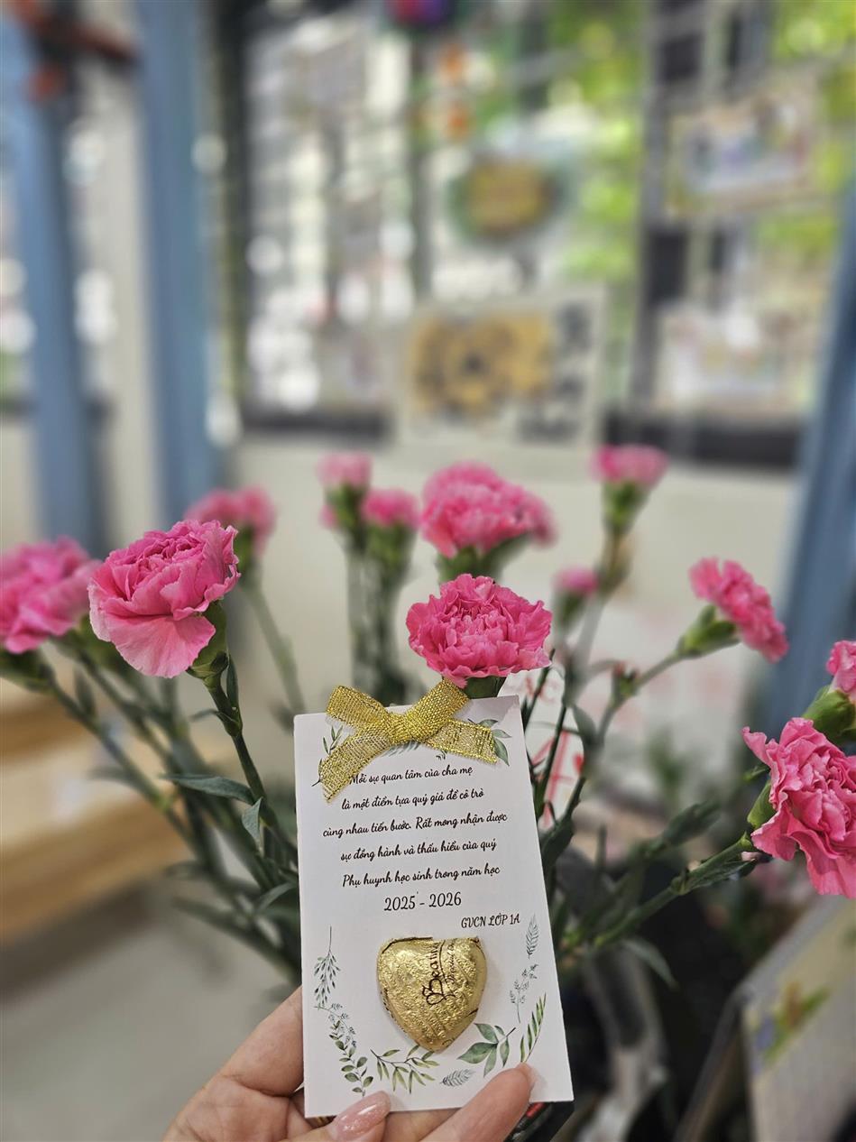 Ấn tượng Buổi gặp mặt cha mẹ học sinh đầu năm học của lớp 1A.