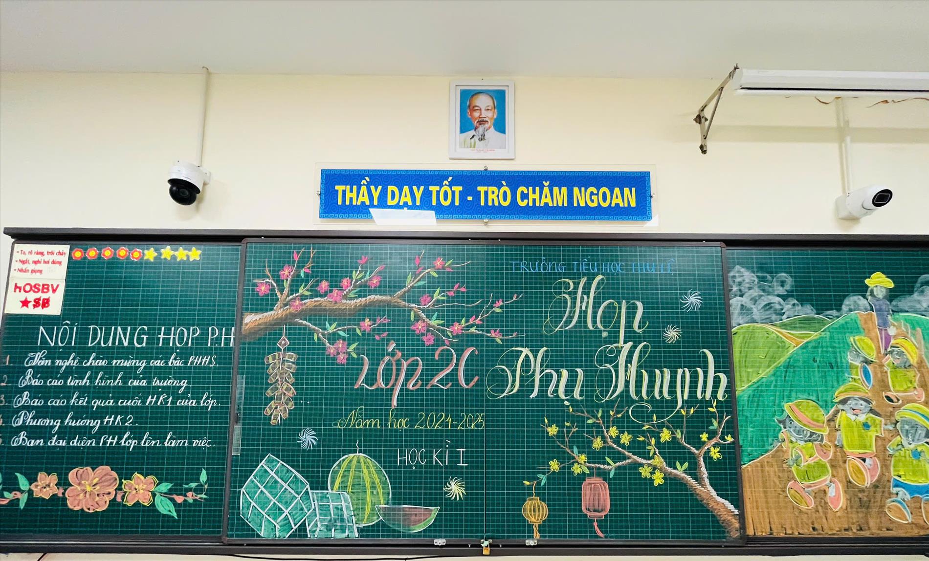 Trường Tiểu học Thủ Lệ tổ chức buổi họp phụ huynh Sơ kết học kì 1 năm học 2024 – 2025