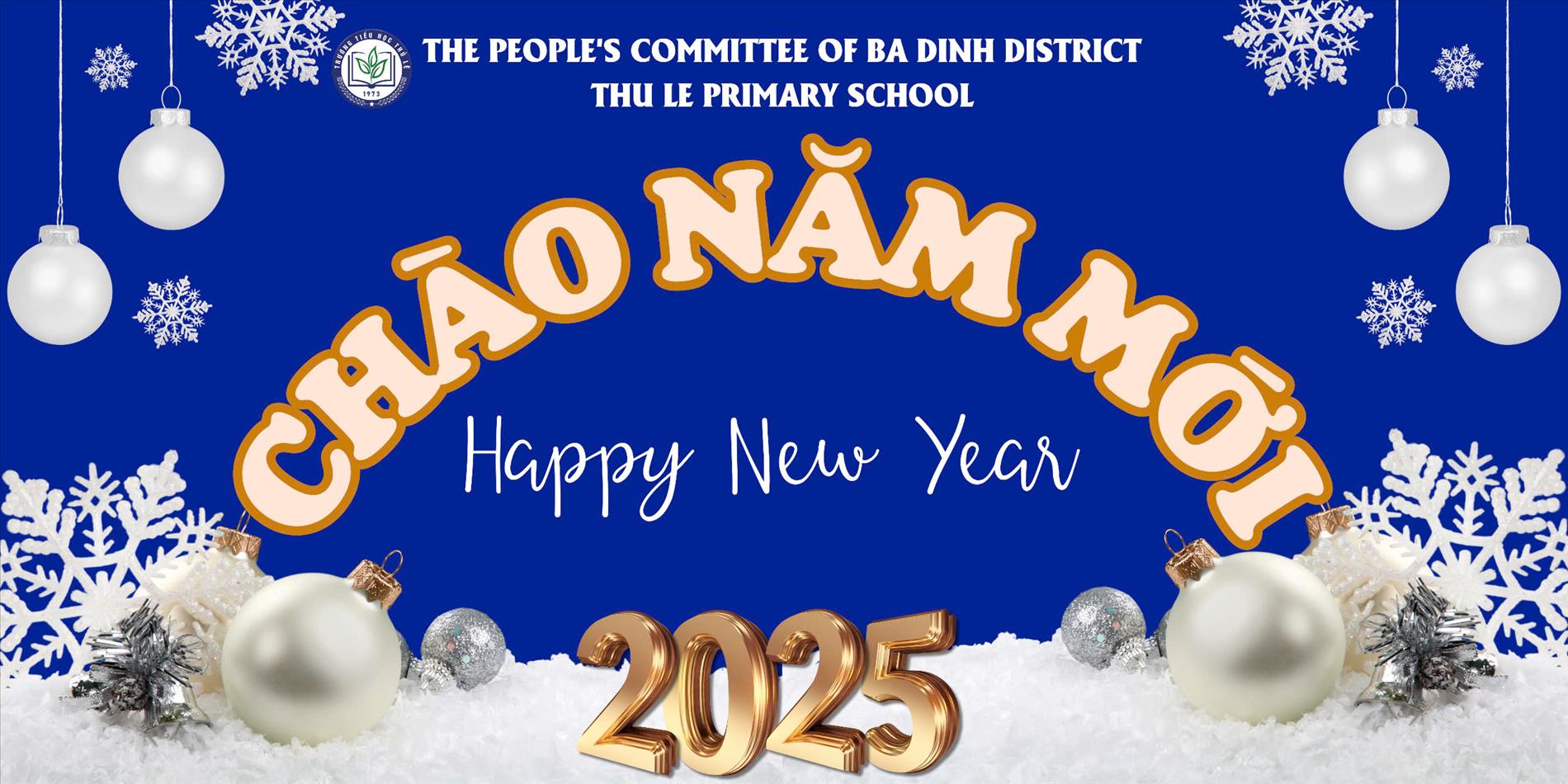 Trường Tiểu học Thủ Lệ “Chào năm mới 2025”