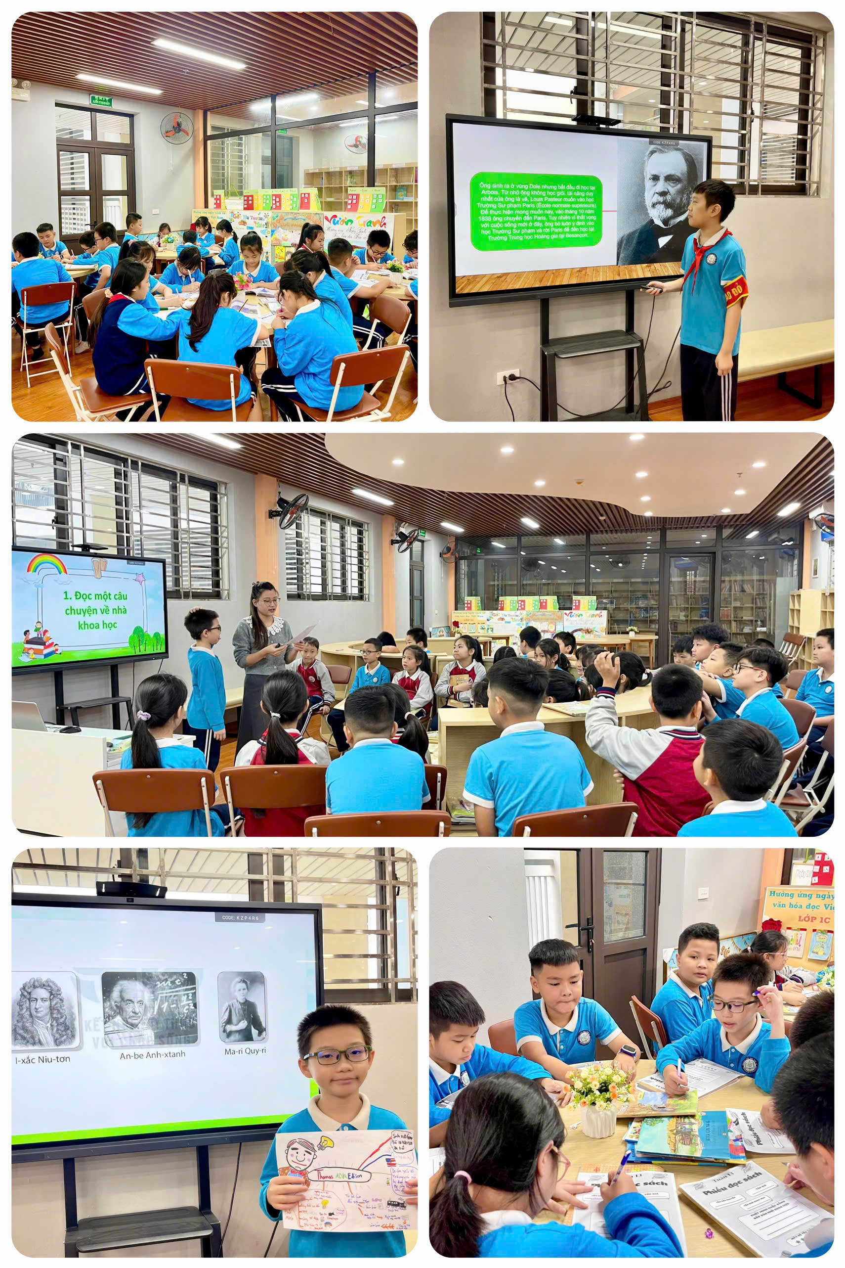 Tiết đọc thư viện khối 4 - Khơi dậy tình yêu với sách