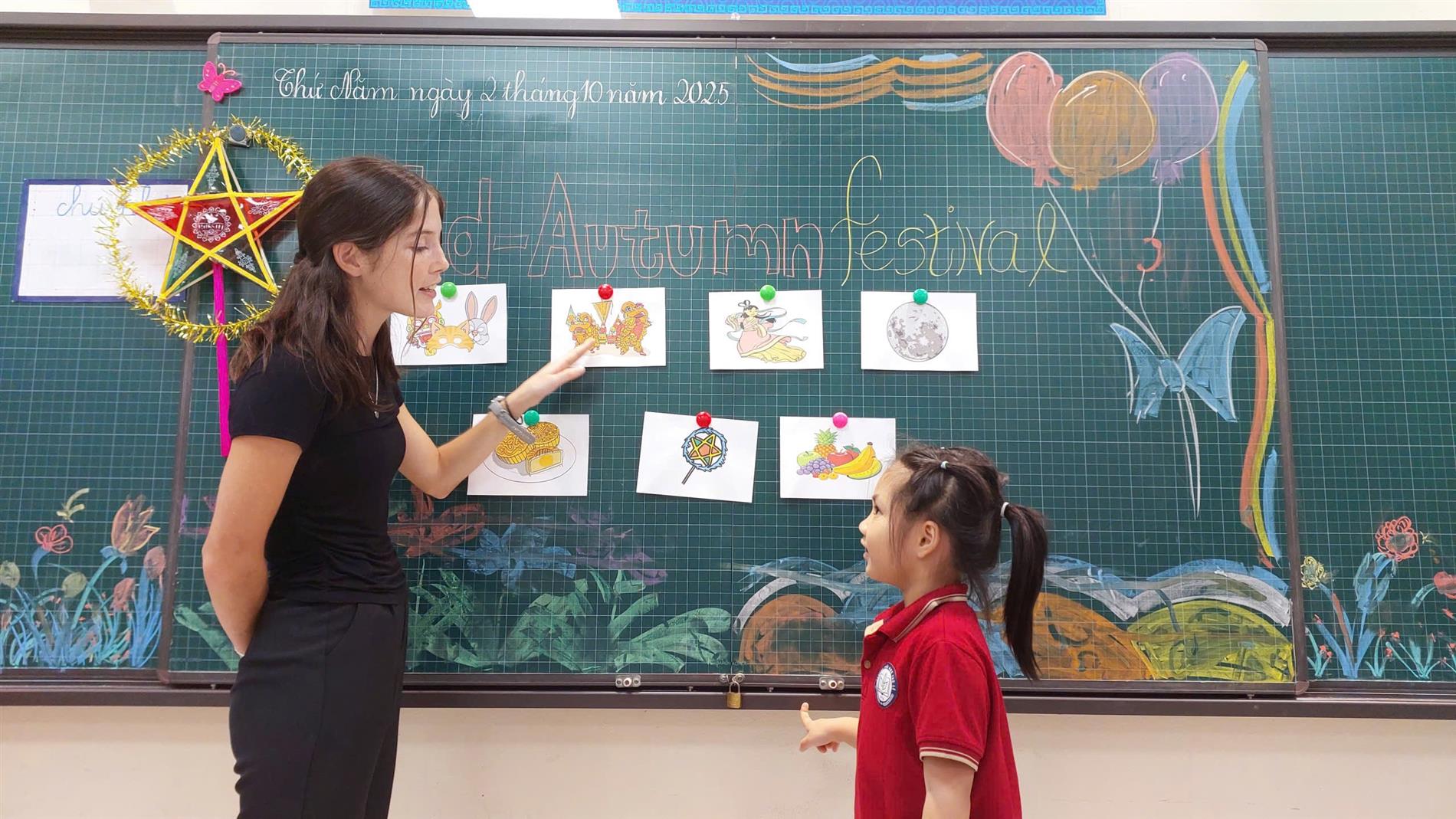 Vui đón Tết Trung thu qua các tiết học Tiếng Anh