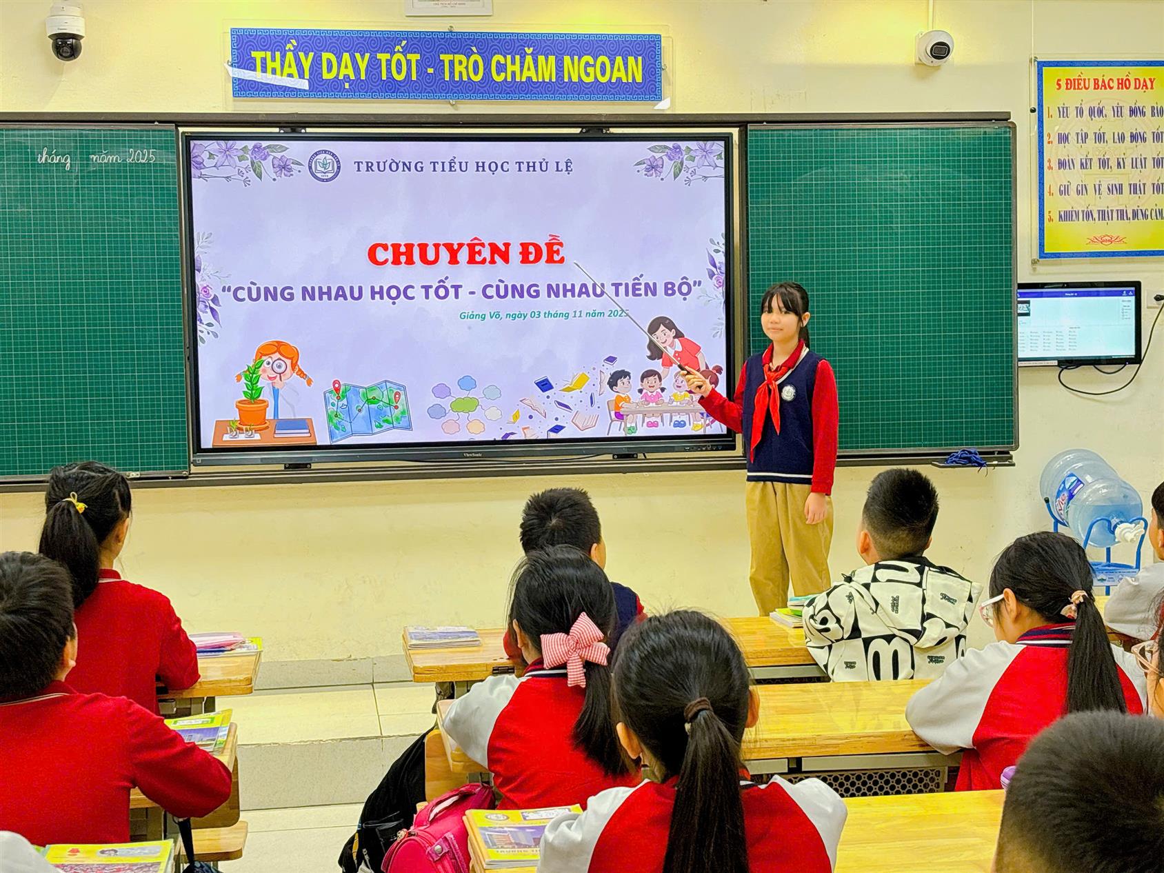 Chuyên đề “Cùng nhau học tốt, cùng nhau tiến bộ” – Lan tỏa tinh thần học tập trong toàn Liên đội.