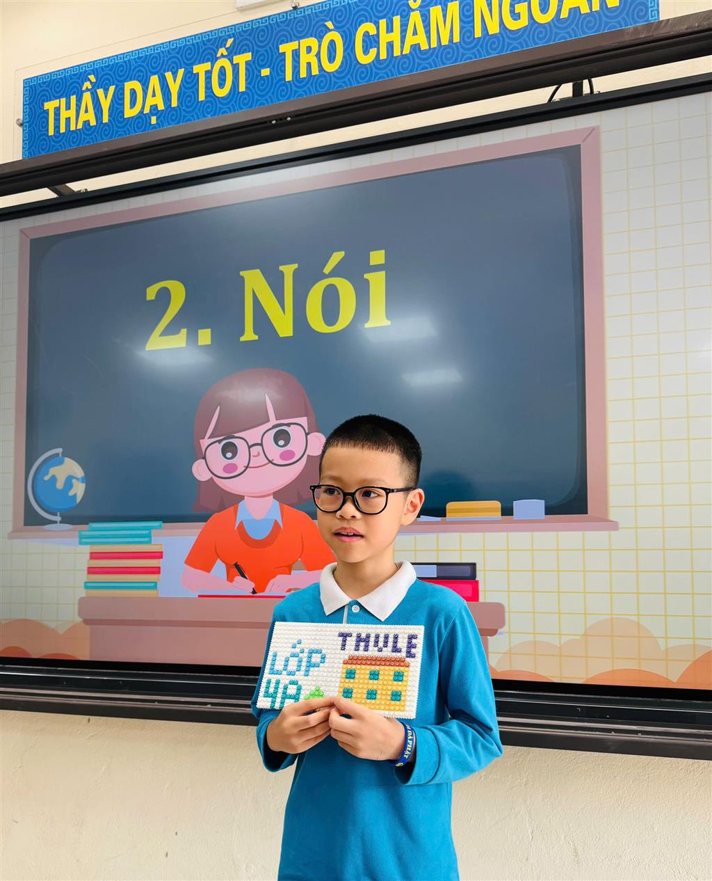 Tiết học Nói và nghe - Chúng em sáng tạo của học sinh lớp 4A