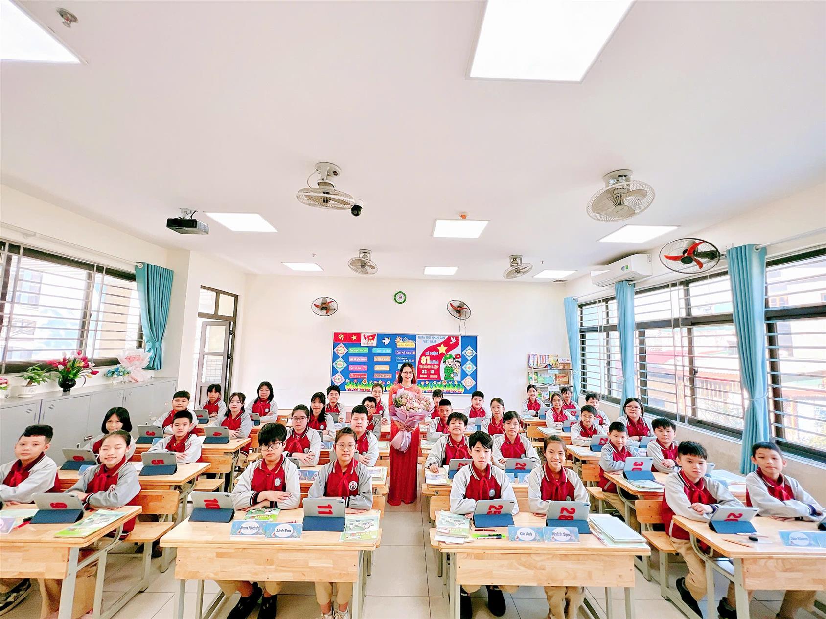 Khối 5 – Trường TH Thủ lệ  tích cực tham gia Hội thi Giáo viên dạy giỏi phường Giảng Võ