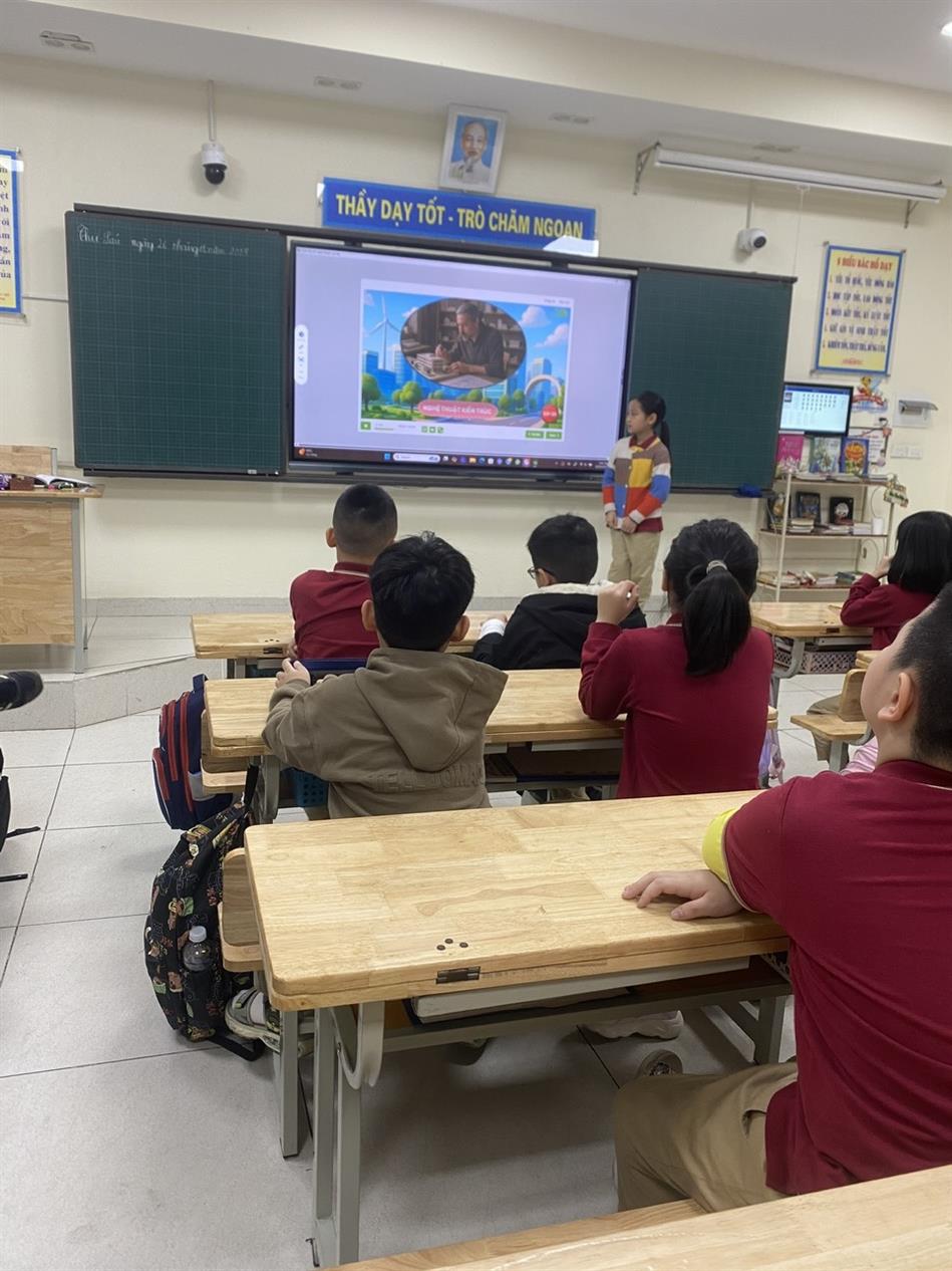 Bài học: BẬT CÔNG TẮC SÁNG TẠO trong tiết học kĩ năng sống của lớp 3D