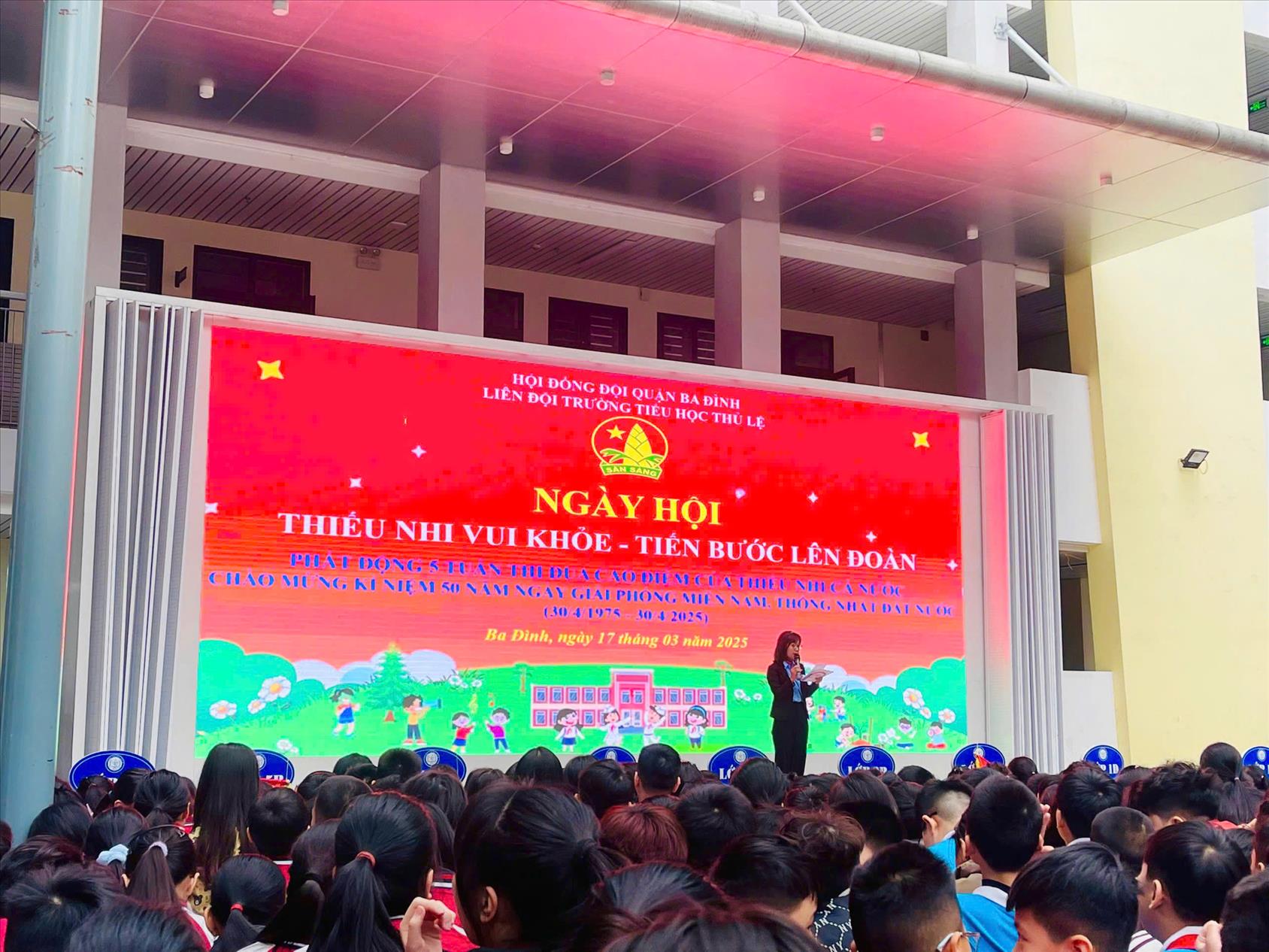 Rộn ràng không khí "Ngày hội thiếu nhi vui khỏe – Tiến bước lên Đoàn".